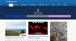 Desktop Screenshot of hkbpjogja.org